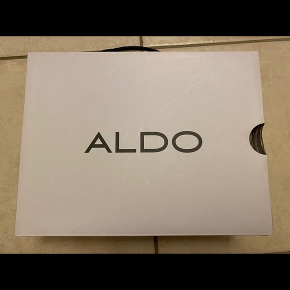 Aldo black wedge heels - Picture 6 of 7